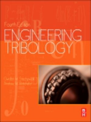cover image of Engineering Tribology